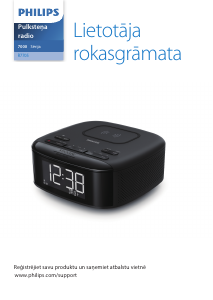 Rokasgrāmata Philips TAR7705 Radio modinātājs