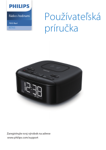 Návod Philips TAR7705 Rádiobudík