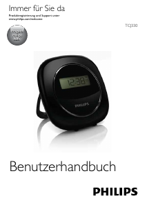 Bedienungsanleitung Philips TCJ330 Uhrenradio