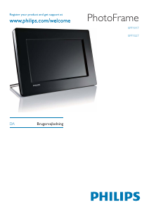 Brugsanvisning Philips SPF1017 Digital fotoramme