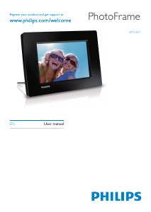 Manual Philips SPF1207 Digital Photo Frame