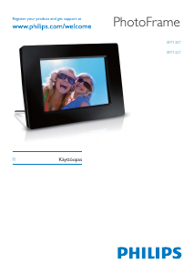 Käyttöohje Philips SPF1307 Digitaalinen valokuvakehys