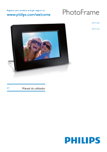 Manual Philips SPF1327 Moldura digital
