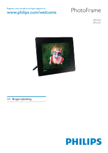 Brugsanvisning Philips SPF2327 Digital fotoramme