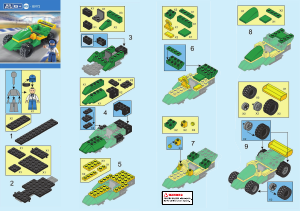 Sluban Town SUV – Set Costruzioni Compatibili – Multicolore – Modello M38-B0902 - 3