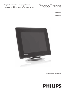 Návod Philips SPH8008 Digitálny fotorámik