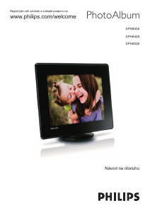Návod Philips SPH8428 Digitálny fotorámik