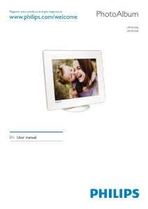 Manual Philips SPH8428 Digital Photo Frame