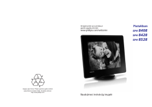 Vadovas Philips SPH8528 Skaitmeninis nuotraukų rėmelis