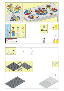 Mode d’emploi Sluban set M38-B0539 Town Compacteur d'asphalte