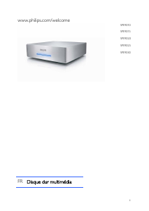 Mode d’emploi Philips SPE9025 Disque dur
