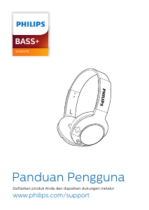 Panduan Philips SHB3075WT Headphone