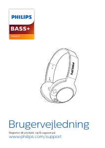 Brugsanvisning Philips SHB3175WT Hovedtelefon