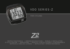 Handleiding VDO Z2 PC-Link Fietscomputer