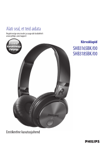 Kasutusjuhend Philips SHB3185 Kõrvaklapp