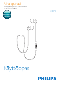 Käyttöohje Philips SHB3595BK Kuuloke