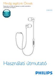 Használati útmutató Philips SHB3595BK Fejhallgató