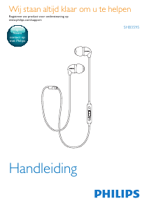 Handleiding Philips SHB3595BK Koptelefoon
