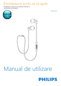 Manual Philips SHB3595BK Căşti