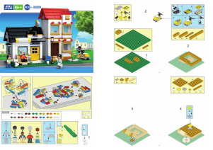 Manual de uso Sluban set M38-B0573 Town Apartamento de Banya y Roufi
