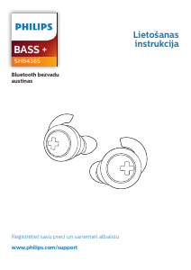Rokasgrāmata Philips SHB4385BK Galvas tālrunis