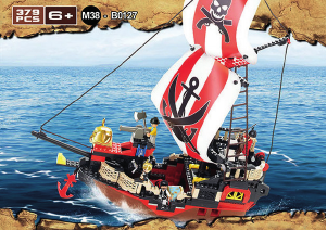 Handleiding Sluban set M38-B0127 Pirate Groot piratenschip