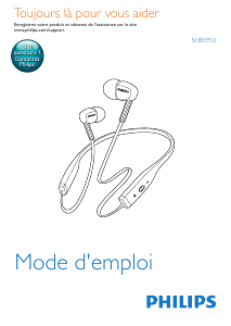 Mode d’emploi Philips SHB5950WT Casque