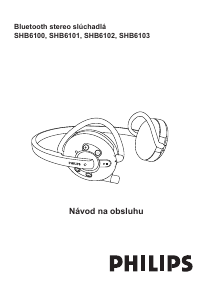 Návod Philips SHB6102 Slúchadlá