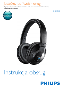 Instrukcja Philips SHB7150 Słuchawki