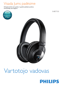 Vadovas Philips SHB7150FB Ausinės