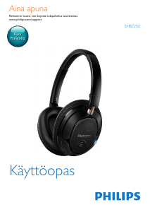 Käyttöohje Philips SHB7250 Kuuloke