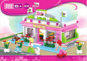 Manual de uso Sluban set M38-B0527 Girls Dream Club de billar
