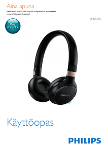 Käyttöohje Philips SHB9250 Kuuloke