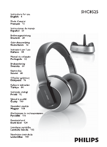 Kasutusjuhend Philips SHC8525 Kõrvaklapp
