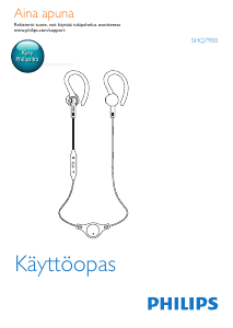 Käyttöohje Philips SHQ7900CL Kuuloke