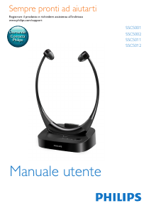 Manuale Philips SSC5002 Cuffie