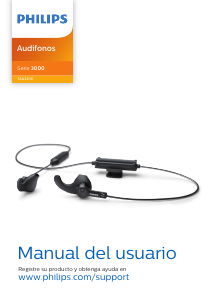 Manual de uso Philips TAA3206BK Auriculares