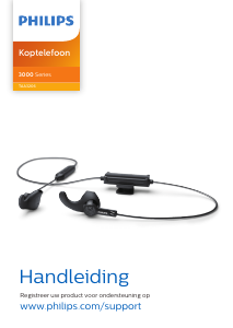 Handleiding Philips TAA3206BK Koptelefoon