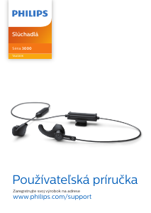 Návod Philips TAA3206BK Slúchadlá