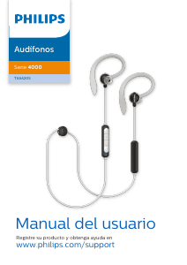 Manual de uso Philips TAA4205BK Auriculares