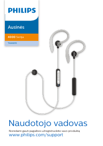 Vadovas Philips TAA4205BK Ausinės