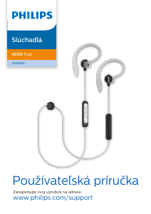 Návod Philips TAA4205BK Slúchadlá