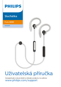 Manuál Philips TAA4205BK Sluchátka