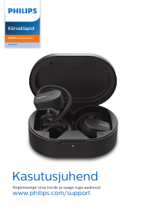 Kasutusjuhend Philips TAA5205BK Kõrvaklapp