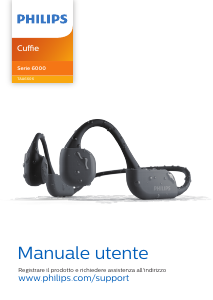 Manuale Philips TAA6606BK Cuffie