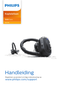 Handleiding Philips TAA7306BK Koptelefoon