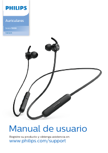 Manual de uso Philips TAE1205BK Auriculares