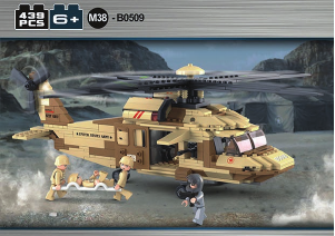 Bruksanvisning Sluban set M38-B0509 Army Helikopter