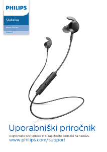 Priročnik Philips TAE4205WT Slušalka