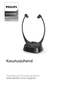 Kasutusjuhend Philips TAE8005BK Kõrvaklapp